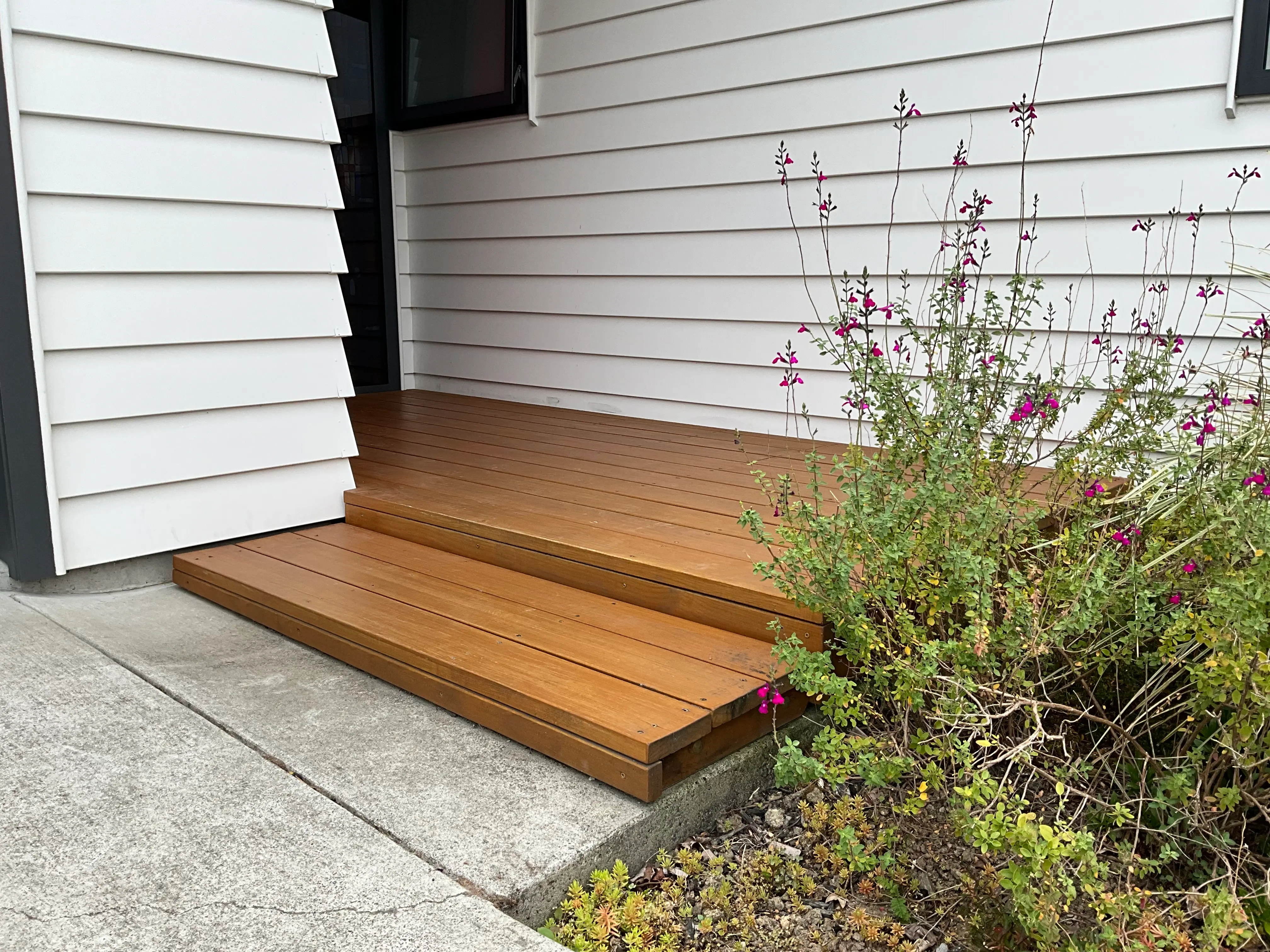 New deck landing