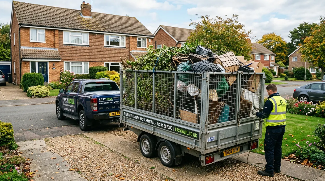 Rubbish removal truck